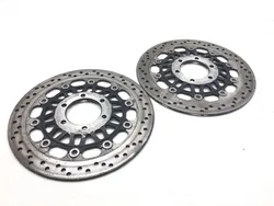 Left Right Front Brake Disc Rotors Set 2001 Triumph Speed Triple 3373