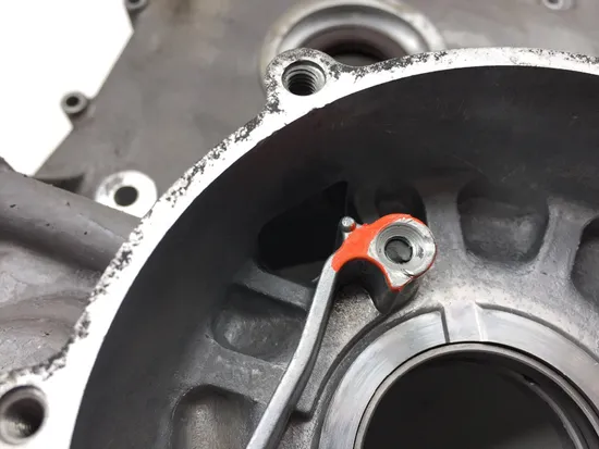 Engine Left Right Center Cases 2008 Suzuki Burgman 650 AN650 3351 x