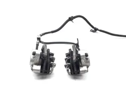 Left Right Front Brake Calipers Pads Set 2008 Suzuki Burgman 650 AN650 3351