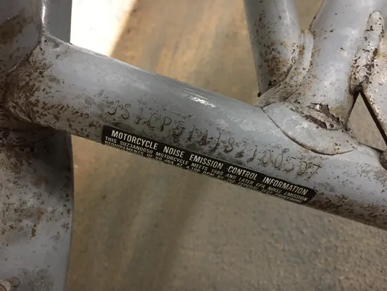 Main Frame Chassis 2008 Suzuki Burgman 650 AN650 3351