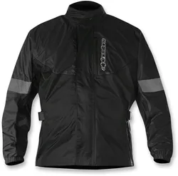 Alpinestars Adult Men Hurricane Rain Jacket S Black Gray