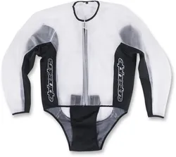 Alpinestars Adult Unisex Racing Rain Jacket S Black Clear White