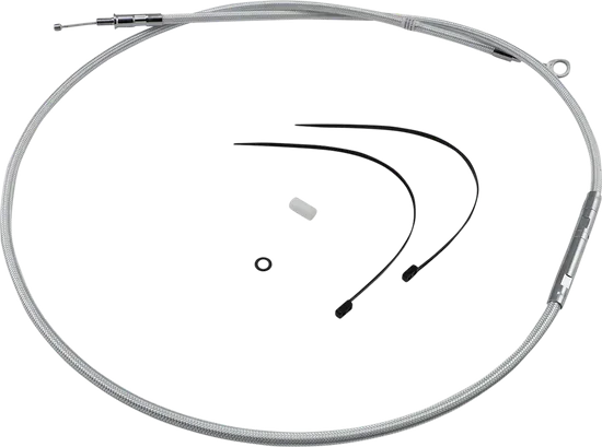 Magnum High-Efficiency Braided Clutch Cable Sterling Chromite 71.25in.