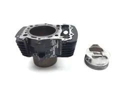 Engine Cylinder Jug W Piston Front 2002 Kawasaki Vulcan 1500 Classic 3341 x