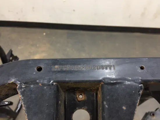 Frame Chassis 2016 Honda Pioneer 700-4 SXS700M4 3376 x