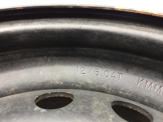 12x6 Front Wheel B 2016 Honda Pioneer 700-4 SXS700M4 3376