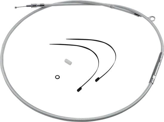 Magnum High-Efficiency Braided Clutch Cable Sterling Chromite 69.25in.