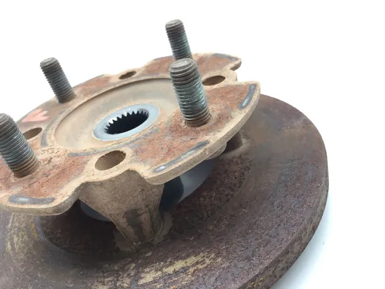 Front Wheel Hub with Rotor A 2016 Honda Pioneer 700-4 SXS700M4 3376