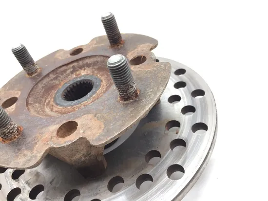 Front Wheel Hub with Rotor A 2017 Honda Pioneer 700 SXS700M2D Deluxe 3378 x