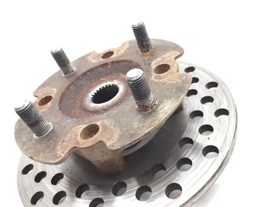 Front Wheel Hub with Rotor B 2017 Honda Pioneer 700 SXS700M2D Deluxe 3378