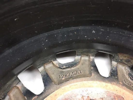 12 Rear Wheel A 2017 Honda Pioneer 700 SXS700M2D Deluxe 3378