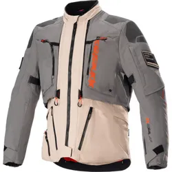 Alpinestars Adult Men AMT 10-R Drystar XF Jacket L Black Gray Orange Tan
