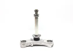 Lower Triple Tree Bottom Fork Clamp Shaft 2003 Suzuki Vstrom 1000 DL1000 3379