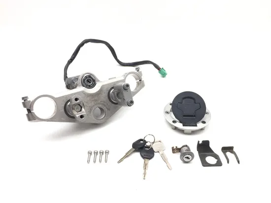 Lockset Ignition Trunk Tank Gas Cap Key 2003 Suzuki Vstrom 1000 DL1000 3379