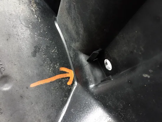 Front Fender Fairing Tire Hugger 2003 Suzuki Vstrom 1000 DL1000 3379 x