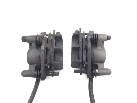 Left Right Front Brake Calipers Pads Set 2003 Suzuki Vstrom 1000 DL1000 3379