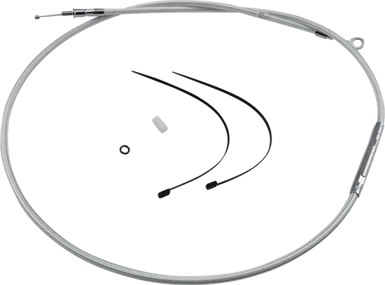 Magnum High-Efficiency Braided Clutch Cable Sterling Chromite 76.6875in.