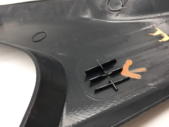 Left Right Tank Shrouds Fairings Trim 2003 Suzuki Vstrom 1000 DL1000 3379 x