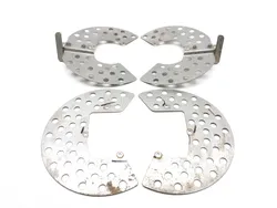 Front Rear Brake Rotor Rock Guards 2024 Yamaha Wolverine RMAX4 1000 XT-R 3377