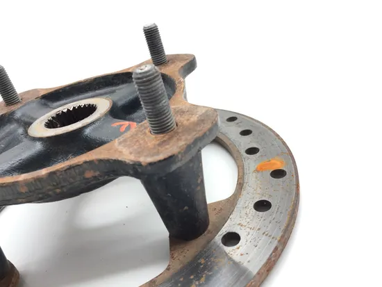 Front Wheel Hub with Rotor A 2015 Can-Am Commander 800R 4x4 DPS 3375