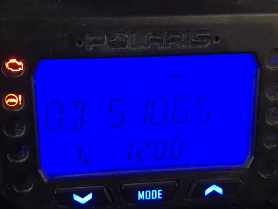 Speedometer Dash Instrument Cluster 2018 Polaris RZR XP Turbo Fox Edition 3381 7