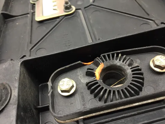 Left Side Driver Seat Mount Base 2018 Polaris RZR XP Turbo Fox Edition 3381x