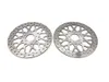 Left Right Front Brake Disc Rotors Set 2013 Harley Road Glide Custom FLTRX 3384