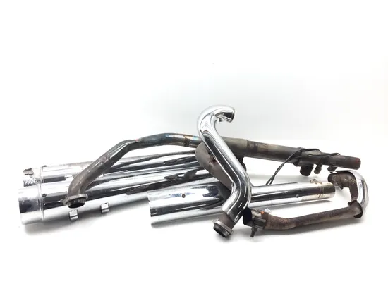 Full Exhaust Muffler Pipe System 2013 Harley Road Glide Custom FLTRX 3384 x