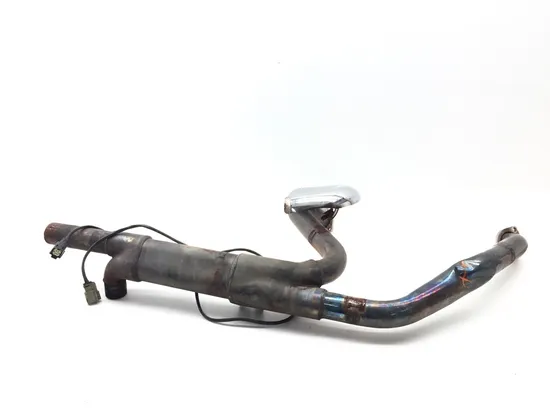 Full Exhaust Muffler Pipe System 2013 Harley Road Glide Custom FLTRX 3384 x