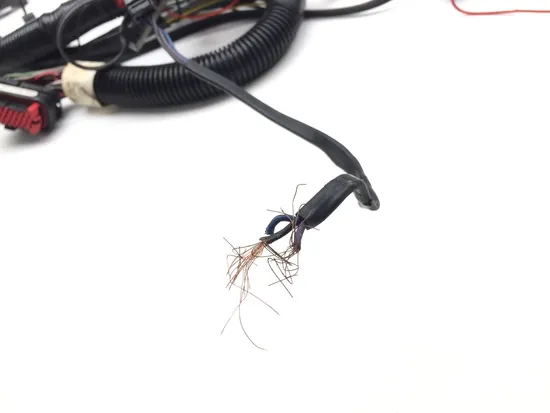 Front Upper Fairing Wiring Harness 13 Harley Road Glide Custom FLTRX 3384 PARTS 2