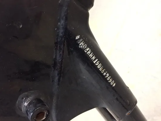 Main Frame Chassis 2013 Harley-Davidson Road Glide Custom FLTRX 3384