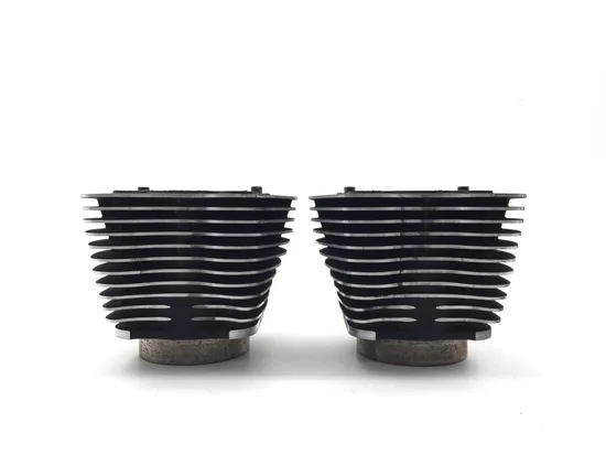 Front Rear Cylinder Jugs w Pistons 2006 Harley Electra Glide Classic EFI 3386 6