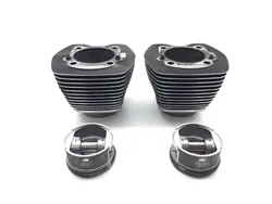 Front Rear Cylinder Jugs w Pistons 2006 Harley Electra Glide Classic EFI 3386