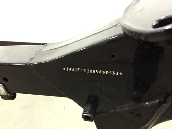 Main Frame Chassis 2006 Harley-Davidson Electra Glide Classic EFI FLHTCI 3386 2