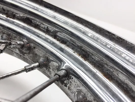 Rear Wheel Rim Spoked 2005 Harley-Davidson Road King Classic EFI FLHRCI 3395 x 5