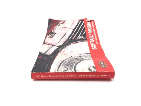 Owners Manual 2011 Harley-Davidson Heritage Softail Classic FLSTC 3394 2