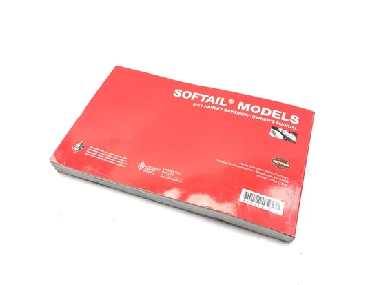 Owners Manual 2011 Harley-Davidson Heritage Softail Classic FLSTC 3394 3