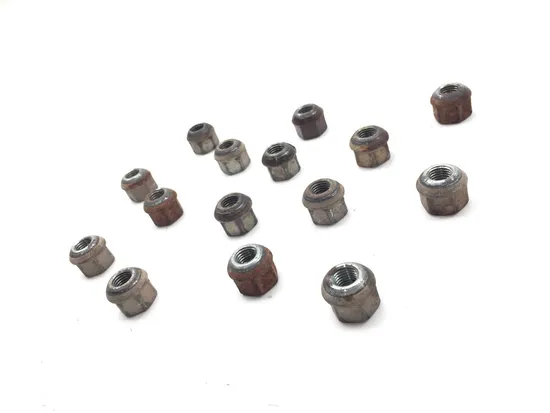 Front Rear Wheel Lug Nuts Set 1991 Honda FourTrax 300 TRX300FW 4x4 3397 2