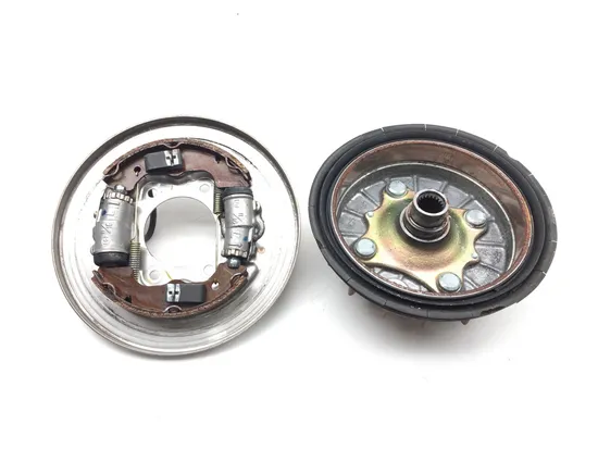 Front Drum Brake Backing Assembly Left 1991 Honda FourTrax 300 TRX300FW 4x4 3397 1