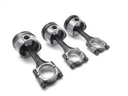 Engine Connecting Rod Rods Piston Set 2002 Kawasaki Mule 2510 4x4 Diesel 3380 x