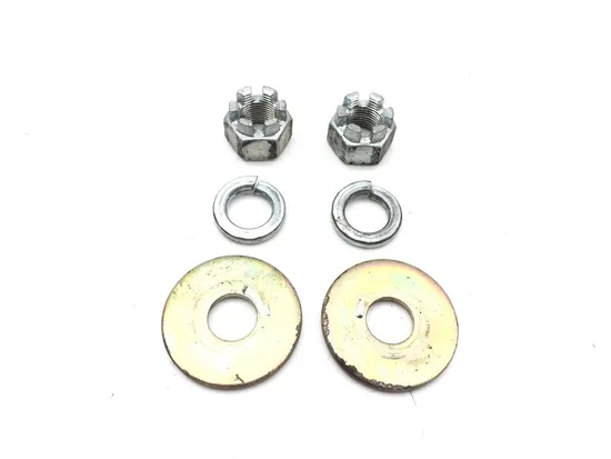 Front Wheel Hub Spindle Castle Nuts 2002 Kawasaki Mule 2510 4x4 Diesel 3380 1