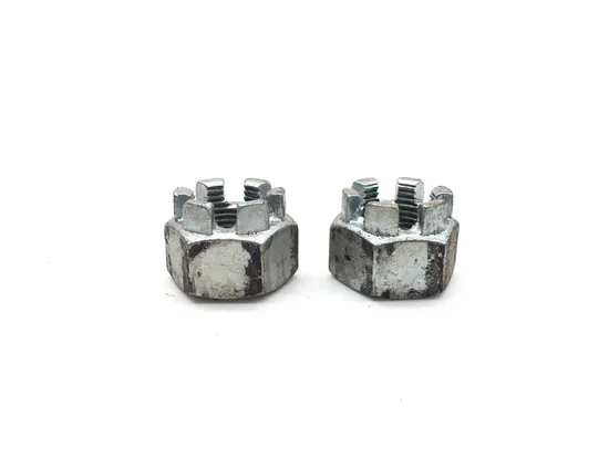 Front Wheel Hub Spindle Castle Nuts 2002 Kawasaki Mule 2510 4x4 Diesel 3380 3