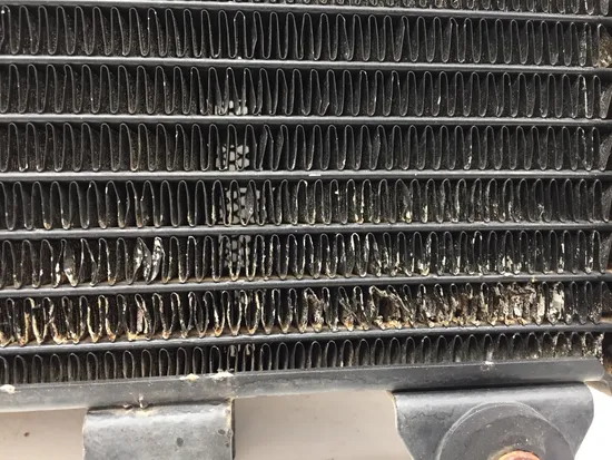 Engine Radiator Cooling B 2002 Kawasaki Mule 2510 KAF950A 4x4 Diesel 3380 x 7