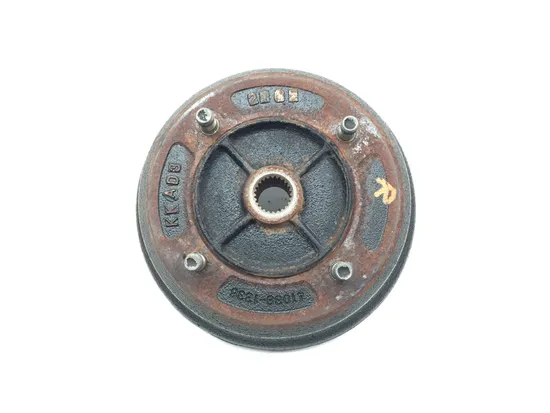 Rear Brake Drum Assembly Left 2002 Kawasaki Mule 2510 KAF950A 4x4 Diesel 3380 9
