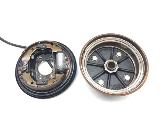 Front Drum Brake Backing Assembly Left 2002 Kawasaki Mule 2510 Diesel 3380 1