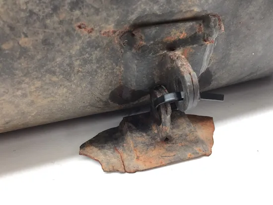 Exhaust Pipe Muffler 2002 Kawasaki Mule 2510 KAF950A 4x4 Diesel 3380 x 8