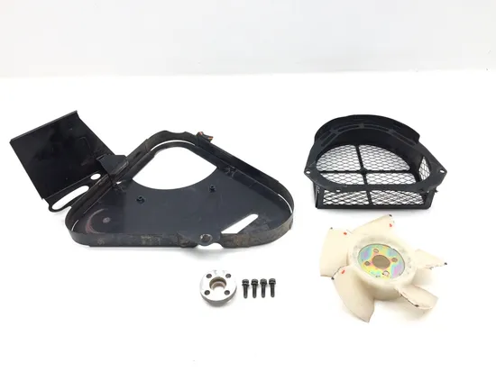 Clutch Fan Cover 2002 Kawasaki Mule 2510 KAF950A 4x4 Diesel 3380 x 1