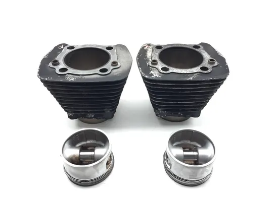 Front Rear Cylinder Jugs w Pistons 1991 Harley Sportster 1200 XLH1200 3389 x 1