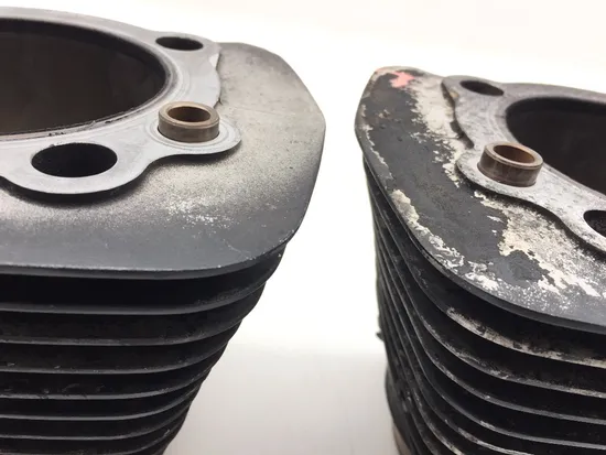 Front Rear Cylinder Jugs w Pistons 1991 Harley Sportster 1200 XLH1200 3389 x 5