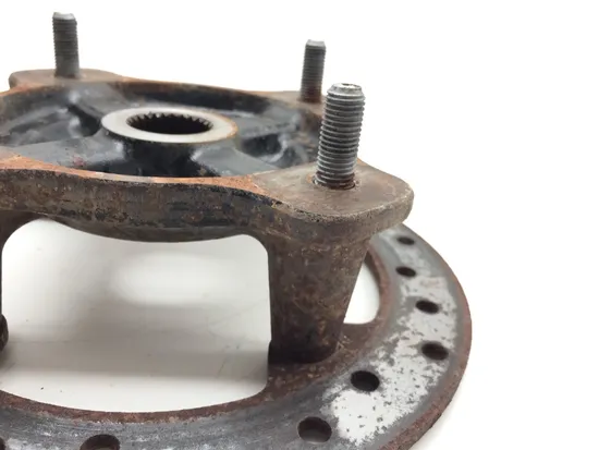 Front Wheel Hub with Rotor B 2017 Can-Am Commander 800R 4x4 XT DPS 3398 8